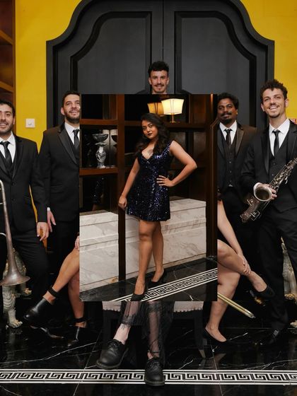 A fun, creative shot with an international ensemble in Seoul. This shows our experience working with diverse musicians for events around the world.