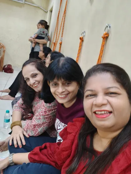 Celebrating five years of Body Temple Yoga Studio with some of my dedicated students.