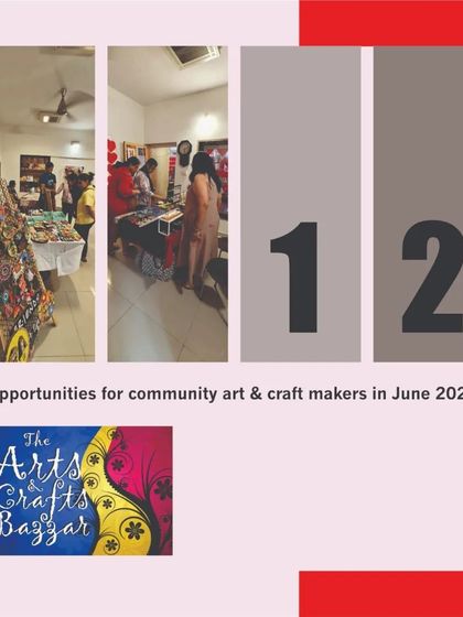 We offered two opportunities in June for community art and craft makers to be a part of our special Pride Month bazaar.
