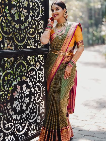 Shwetha Mahadev - Bridal Makeup Artistry Vibrant & Colourful Bridal Styles photo 19