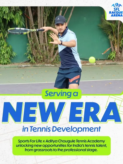 We are serving a new era in tennis development. Our partnership with Aditya Chougule Tennis Academy is unlocking new opportunities for India's tennis talent, from grassroots to the professional stage.