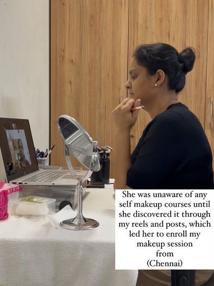 Shikha Agarwal - Personal Self-Makeup Classes My Teaching Style: One-on-One Sessions photo 65
