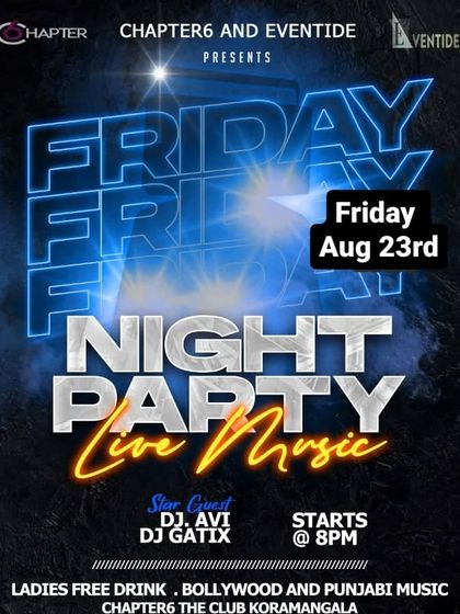 Teaming up with another DJ for a massive Friday night party at Club Chapter6, focusing on Bollywood and Punjabi music.