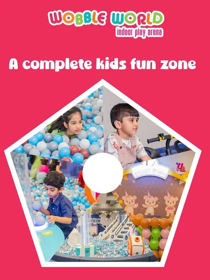 A complete kids fun zone, as shown in this collage. We have everything needed for an unforgettable day of play.