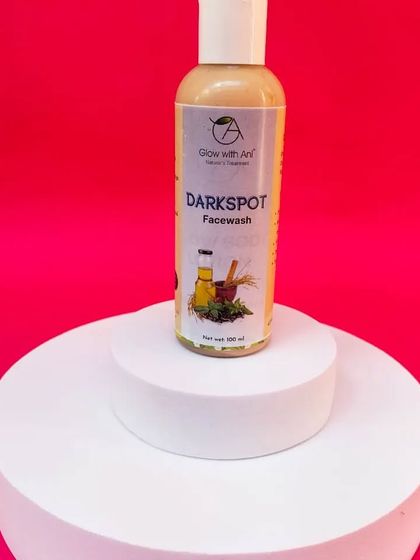 My Darkspot Facewash, specially formulated to reduce the appearance of dark spots and hyperpigmentation.