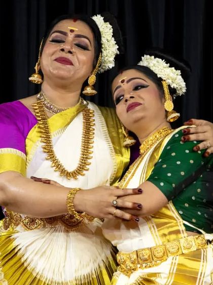 An affectionate moment from the "Ashtapadi" choreography, reflecting the bond between the characters and our dancers.