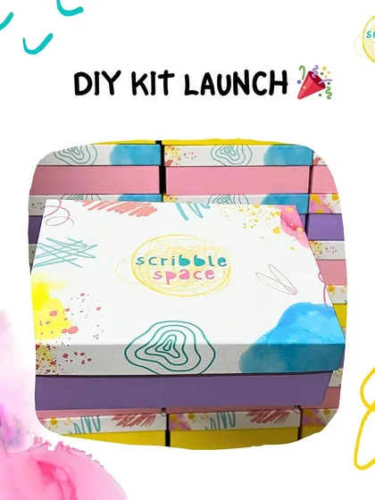 This is where the magic begins. I've poured my heart into designing these DIY art kits to be like a mini workshop delivered to your doorstep. Each box is packed with high-quality, open-ended supplies to spark imagination for the whole family.