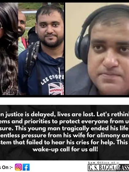 This tragic case of a young man who ended his life due to relentless pressure for alimony is a stark reminder that justice delayed can have devastating consequences. It highlights the urgent need for a legal system that protects everyone from undue pressure and emotional distress.