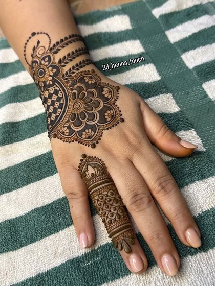 3D Henna Touch - Festive & Occasional Mehndi Minimalist & Chic Henna photo 28