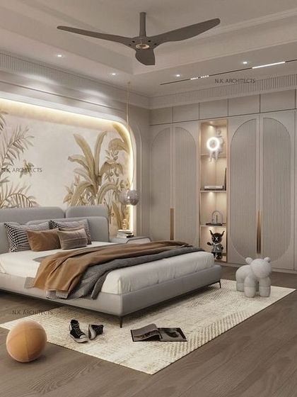 N.K. Architects - Interior Design Serene & Luxurious Bedrooms photo 55