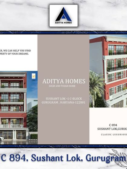 A brochure for our C-894 project, showcasing the beautiful red-brick Victorian facade and our commitment to building solid and tough homes.