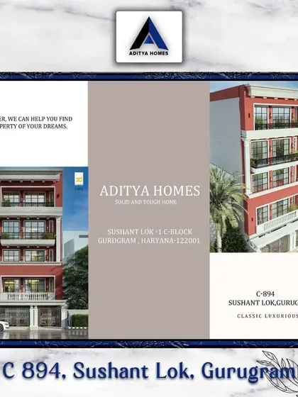 A brochure for our C-894 project, showcasing the beautiful red-brick Victorian facade and our commitment to building solid and tough homes.