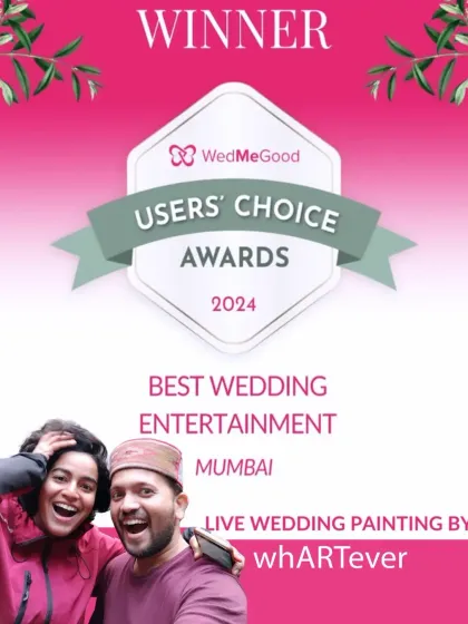 We were so excited and grateful to win the WedMeGood Users' Choice Award for Best Wedding Entertainment. Thank you to all the couples who put their trust in us.