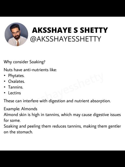 Soaking nuts like almonds can help reduce anti-nutrients, making them easier to digest and improving mineral absorption. I provide simple instructions on how to soak nuts properly for maximum benefit.