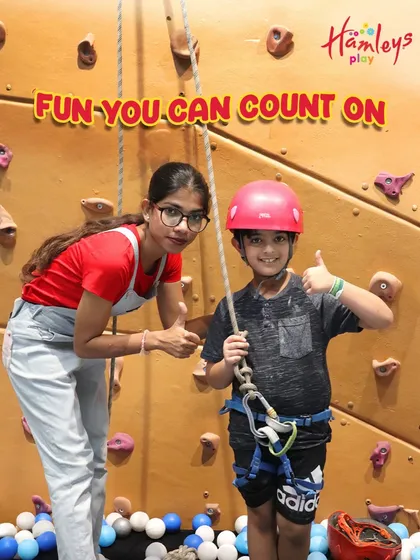 Fun you can count on! With my amazing Play Pals guiding them, kids feel confident to climb higher and conquer new challenges. Safety is my top priority, so you can relax knowing they are in the best hands.