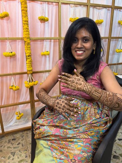 Lotus Mehendi Arts - Bridal & Occasion Mehendi Elaborate Bridal Designs photo 50