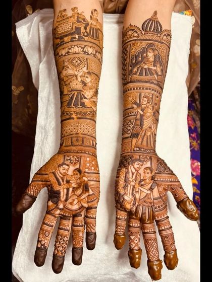 Shaik Tabassum - Destination Wedding Mehendi Storytelling Mehendi: Your Love Story on Your Hands photo 4