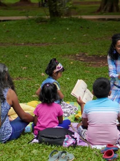 An extensive series from our 'Delectable Delight July' session, reading 'My Grandmother Can't Cook'. These photos beautifully capture the community, the engagement, and the pure fun of our gatherings.