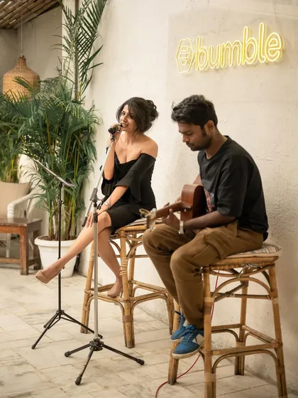 Collaborating with Bumble India was a dream. I performed a custom poem, 'In the Year of Self', blending art with conversations about modern dating. I love working with brands that want to create authentic, story-driven experiences.