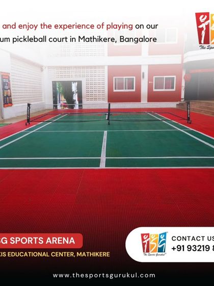 Our premium pickleball court in Mathikere, Bangalore, is waiting for you. The high-quality surface ensures a consistent bounce for great rallies and an even better game.