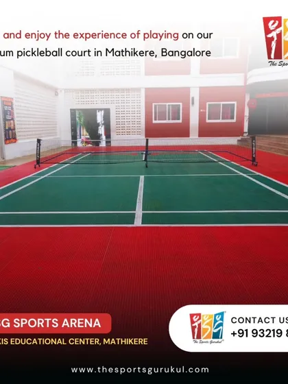 Our premium pickleball court in Mathikere, Bangalore, is waiting for you. The high-quality surface ensures a consistent bounce for great rallies and an even better game.
