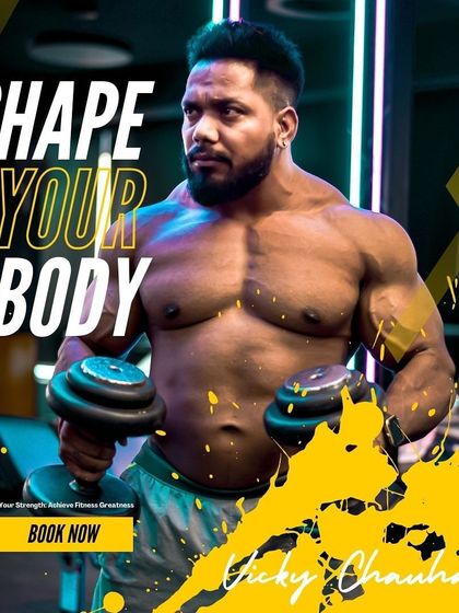 You can comeback from anything. A promotional shot for my personal training services.