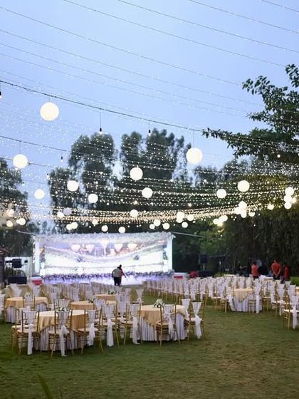 Flinters Management - Custom Wedding Design & Decor Glamorous Sangeet & Reception Nights photo 90