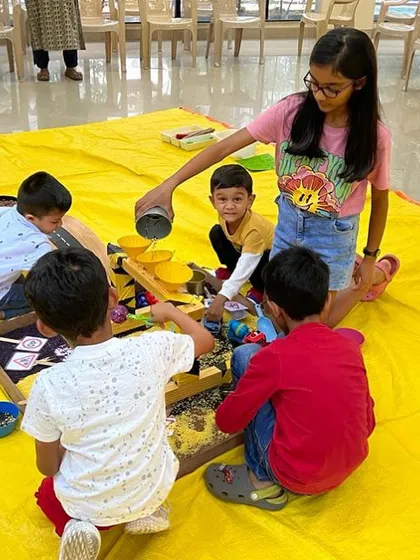 This is a collection of additional photos from my events. They show more of the setups, materials, and happy children in action.