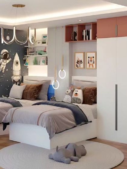 Home Interior - Bedroom & Wardrobe Design Creative Kids' & Teens' Rooms photo 12