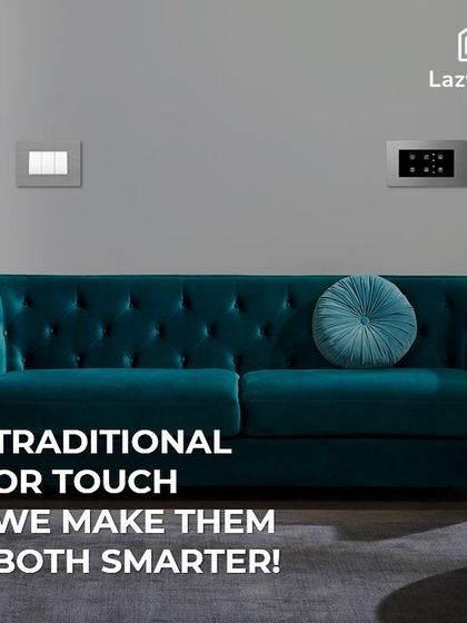 Traditional or touch, we make them both smarter. We can retrofit your existing switches or install our beautiful new touch panels to automate your home.