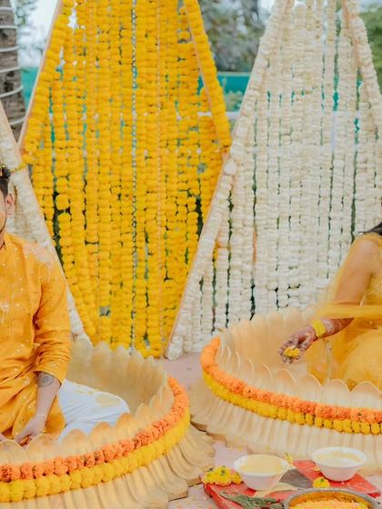 Vibrant Haldi & Mehendi Ceremonies photo 5