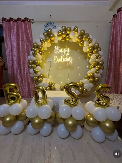 Special Entry - Private Party & Milestone Decoration Elegant Birthday & Anniversary Setups photo 54