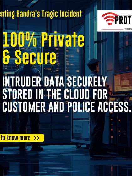 All data related to the intrusion attempt would be securely stored in the cloud. This ensures the evidence is 100% private and accessible to you and the police for any necessary investigation.