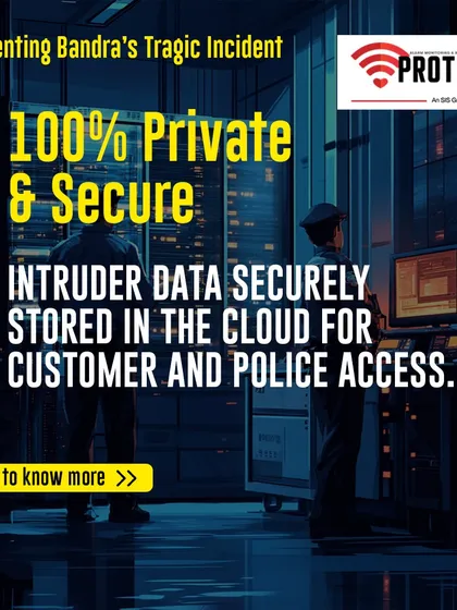 All data from an incident is 100% private and securely stored in the cloud. This ensures that you and the police have access to the necessary information for any follow-up action.