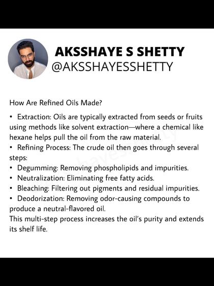 Refined oils are safe for deep frying due to their high smoke point, and FSSAI regulates them strictly. However, for daily use, a variety of oils, including cold-pressed, is better for long-term health.
