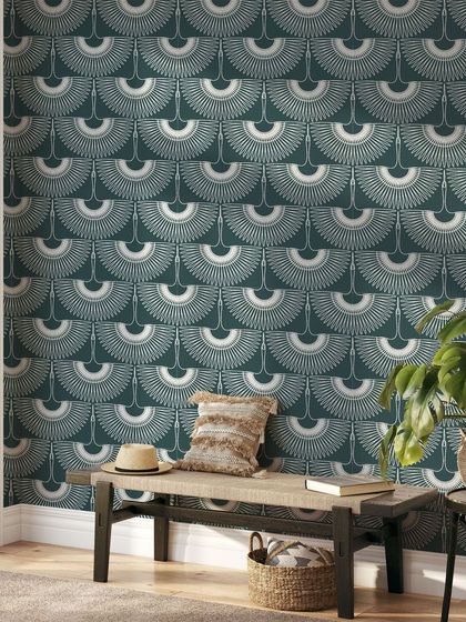 Best of Bharat - Custom Wallpaper & Installation Modern & Geometric Patterns photo 29