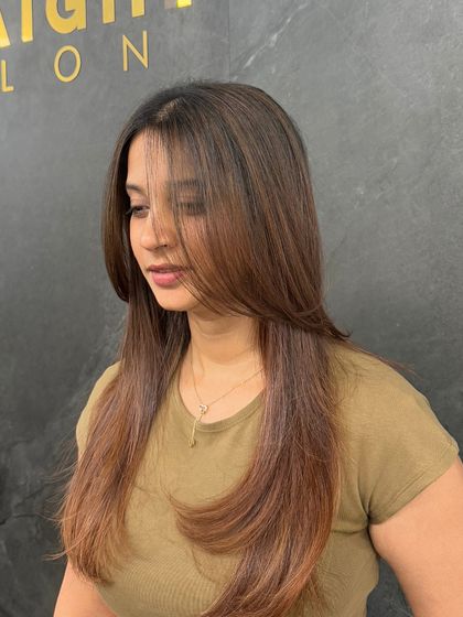 A slightly different angle of the sleek cut, showing the clean lines and smooth finish.