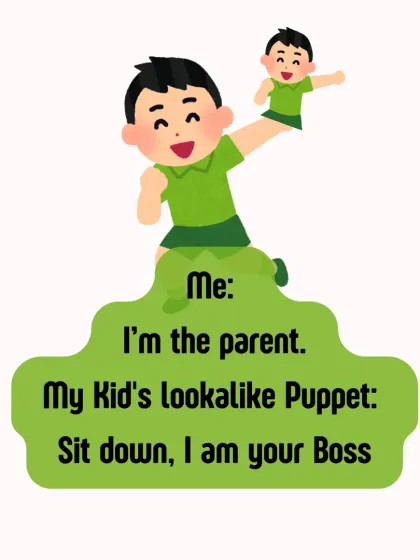 Sacchhi, this happens! The moment your child gets their lookalike puppet, you might just find you have a new, tiny boss in the house. This little friend gives them the confidence to express themselves, set boundaries, and even tell you to eat your veggies.