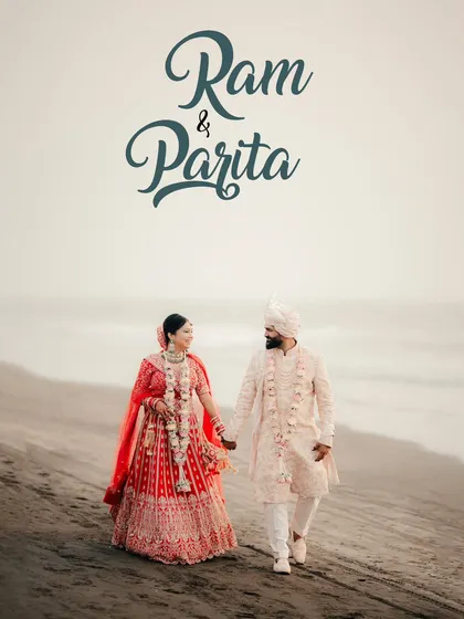 Your dream destination wedding deserves epic photos. We captured this couple walking along the shore, creating a serene and romantic portrait that highlights the beauty of their beach wedding ceremony.
