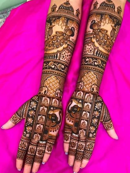 Bunty Rajasthani Mehandi - Bridal Mehendi Classic Rajasthani & Traditional Motifs photo 10