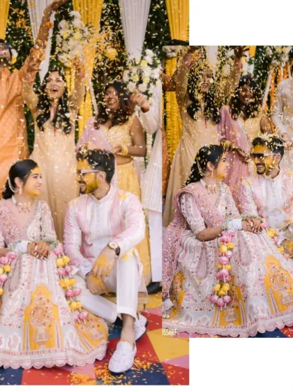 Vibrant Haldi & Mehendi Celebrations photo 21