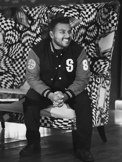 Taking a moment before a set at Dragonfly Experience. The energy of a space is everything, and I always trust the vibes.