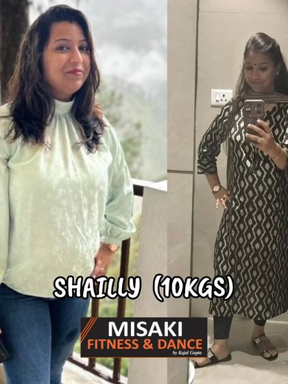 Shailly's 10 kg weight loss journey is a testament to her hard work and the effectiveness of our integrated fitness and diet plans.