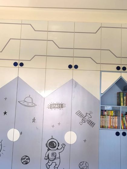 Ansari - Wallpaper & Mural Installation Kids' Room Transformations photo 15