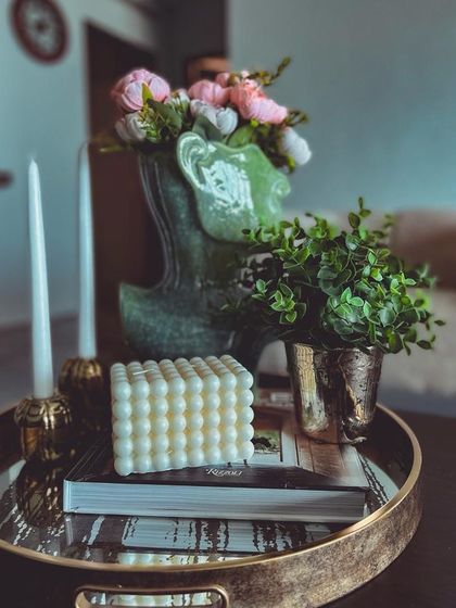 Sculptural Decor Candles photo 40