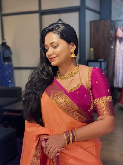 Anthariya by Nidhi Gowda - Custom Bridal & Occasion Wear Grand Bridal Sarees & Muhurtham Wear photo 97