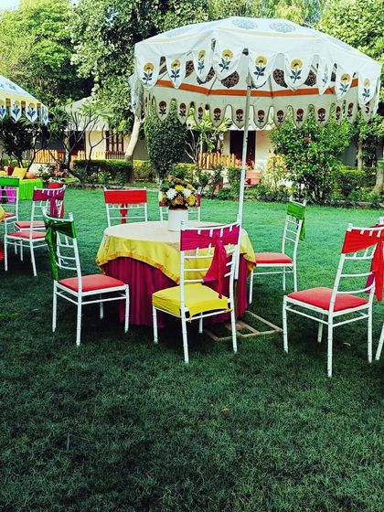 Vibrant Haldi & Mehendi Celebrations photo 67