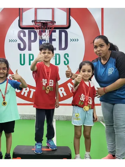 Every party ends with a medal ceremony because we believe participation is the real win. Seeing the pride on their faces as they get their medals from our coach is a memory that lasts long after the party is over.