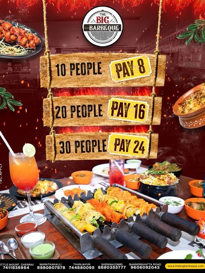 The Big Barbeque - Buffet Dining Experience Value Feasts: Our Best Deals photo 85