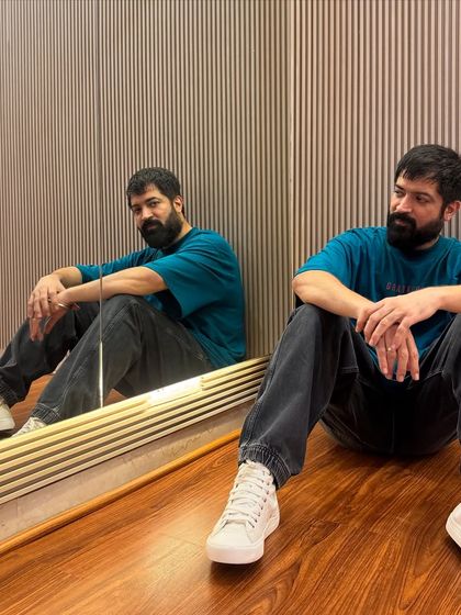 A moment of self-reflection. In the battle of me versus me, I always strive to be my own strongest supporter.